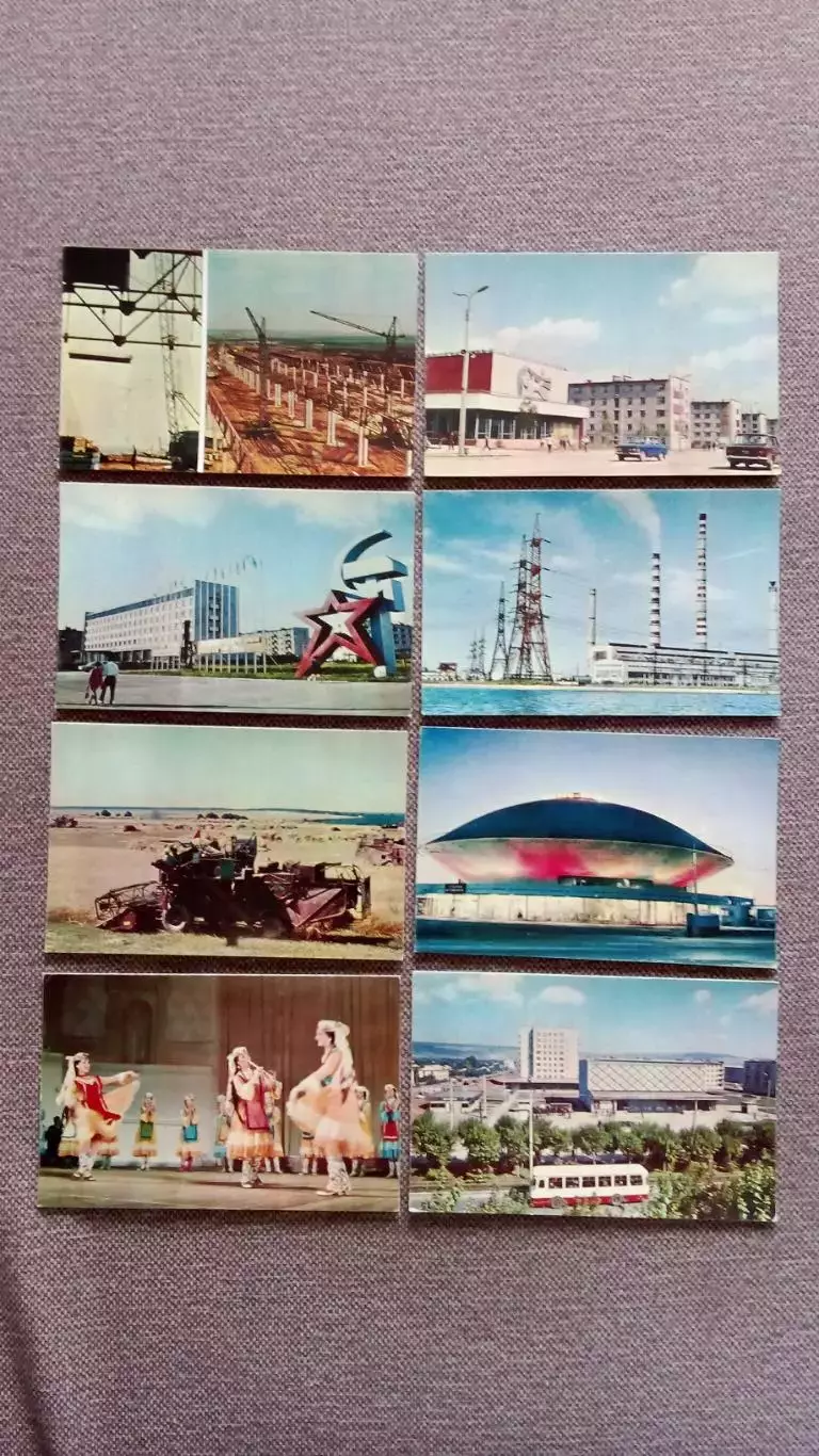 Памятные места СССР : По Татарии (Татарстан) 1973 г. полный набор - 30 открыток 3