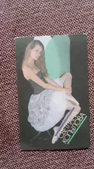 Карманный календарик : Светлана Копылова 1990 г. Актриса Артистка СССР