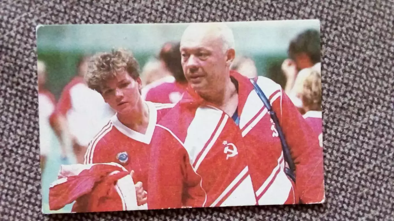 Карманный календарик : Гандбол (Ручной мяч)Спартак(Киев) 1987 г. З. Турчин