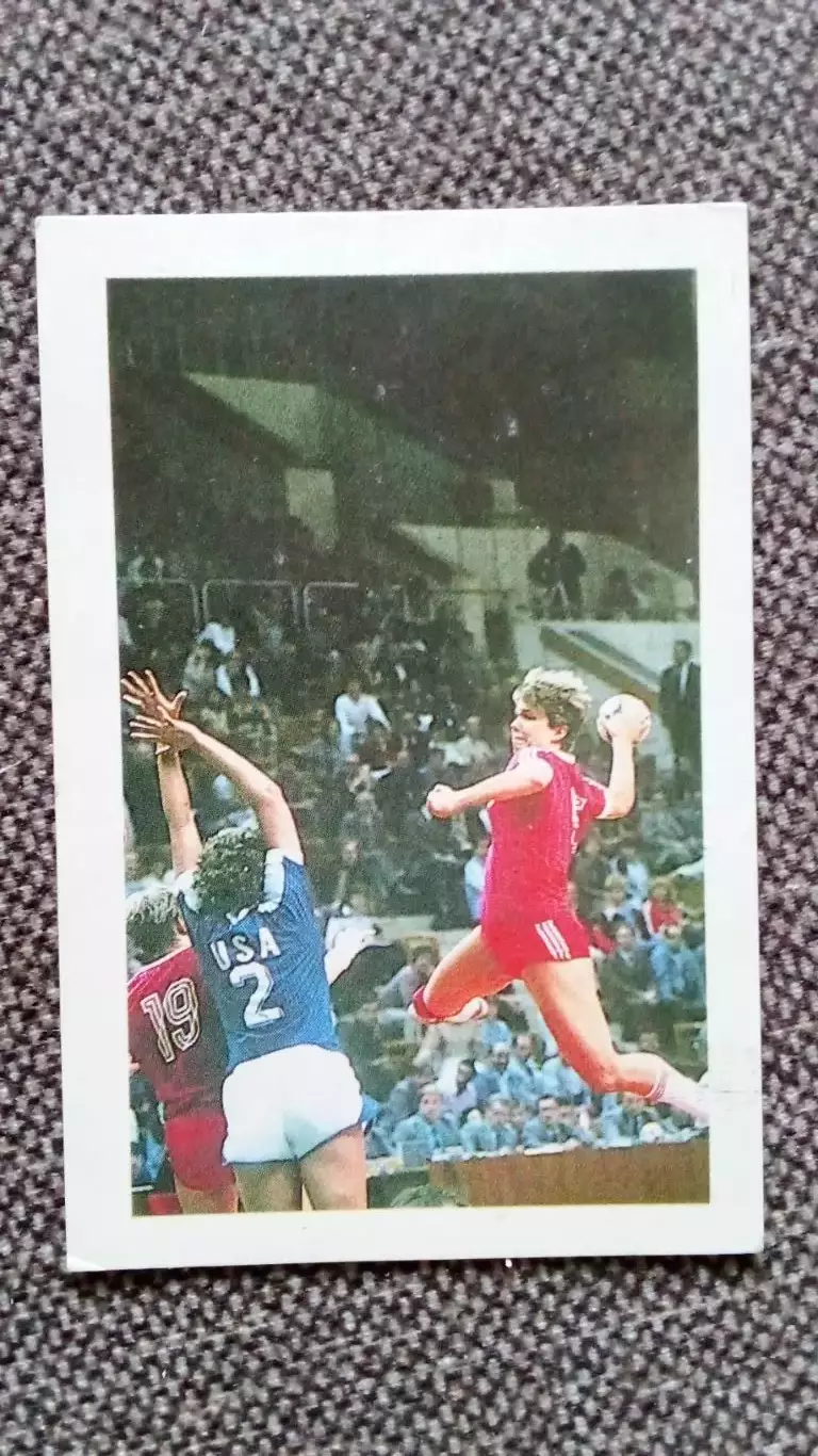 Карманный календарик : Гандбол (Ручной мяч) сборная СССР (женщины) 1989 г. Спорт