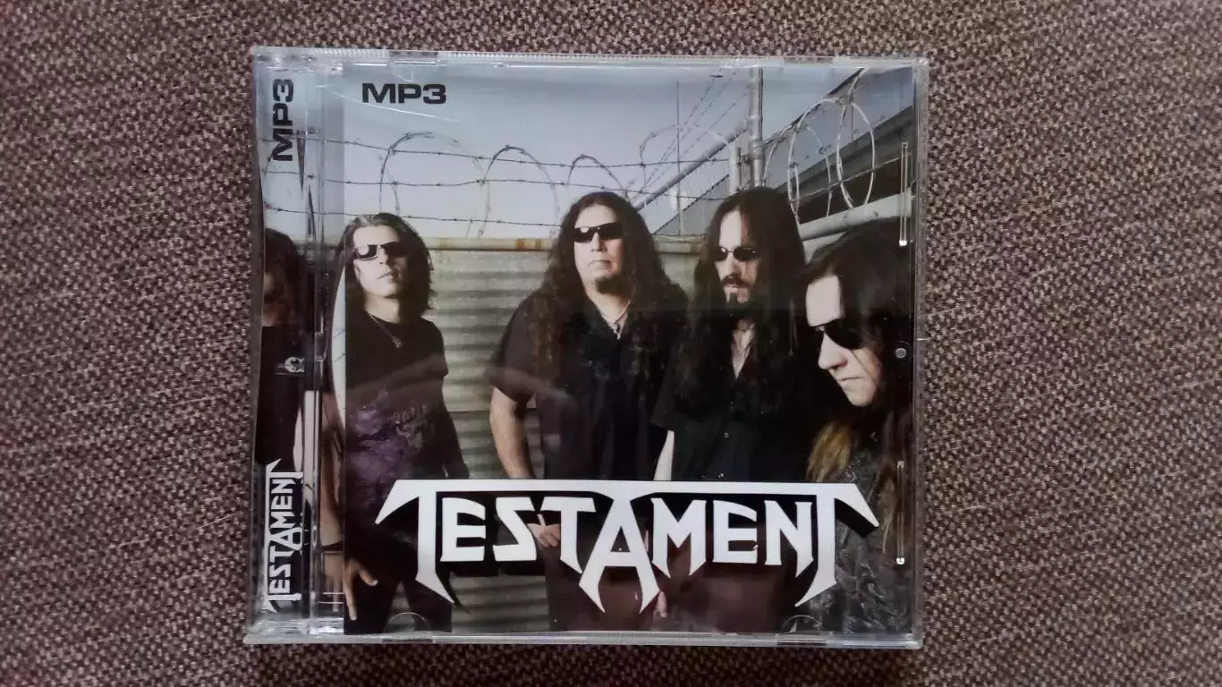 CD MP - 3 группаTestamentUSA 10 альбомов (1987 - 2008 гг.) Thrash metal