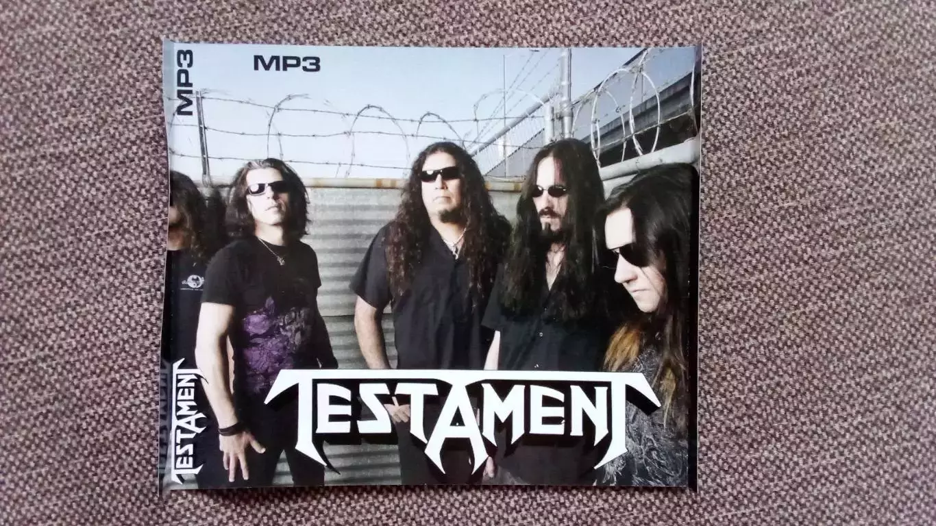 CD MP - 3 группаTestamentUSA 10 альбомов (1987 - 2008 гг.) Thrash metal 5
