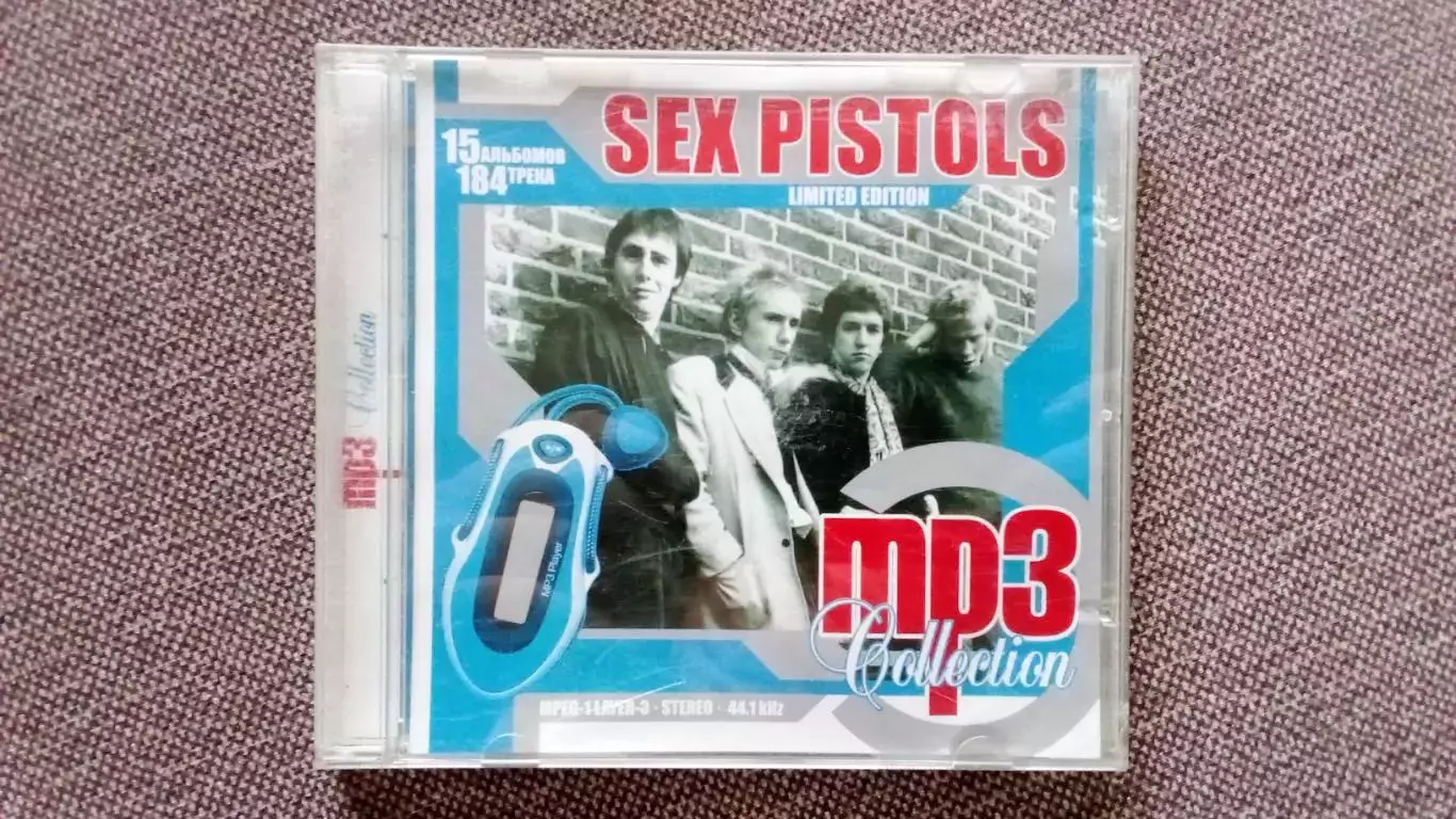 CD MP - 3 группаSex Pistols15 альбомов (1977 - 1996 гг.) Панк - рок Punk