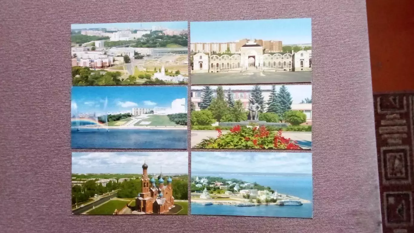 Города России : Чебоксары (Чувашия) 2004 г. полный набор - 18 открыток (чистые) 4