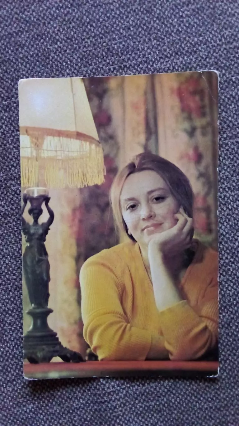 Актеры и актрисы кино и театра СССР : Маргарита Терехова 1973 г. Артисты СССР