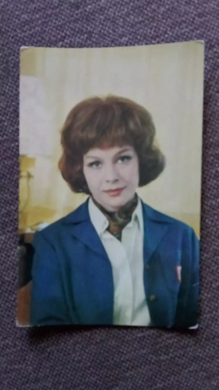 Актеры и актрисы кино и театра СССР : Нелли Мышкова 1972 г. Артисты СССР