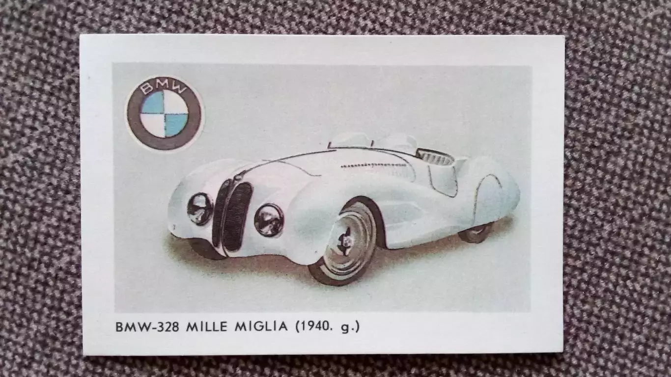 Карманный календарик : АвтомобильBMW - 3281940 г. Транспорт 1987 г.