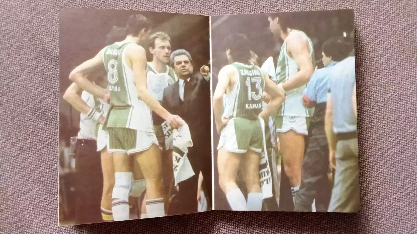 И. Фейн - Арвидас Сабонис 1988 г.ФиСБаскетбол ФК Жальгирис Спорт 7