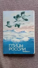 Птицы России - Байкал (выпуск № 3) 1986 г. полный набор - 16 открыток (Фауна)