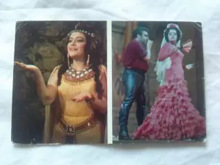 Артисты театра и оперы СССР : Е. Образцова и З. Соткилава 1976 г. ( Опера )