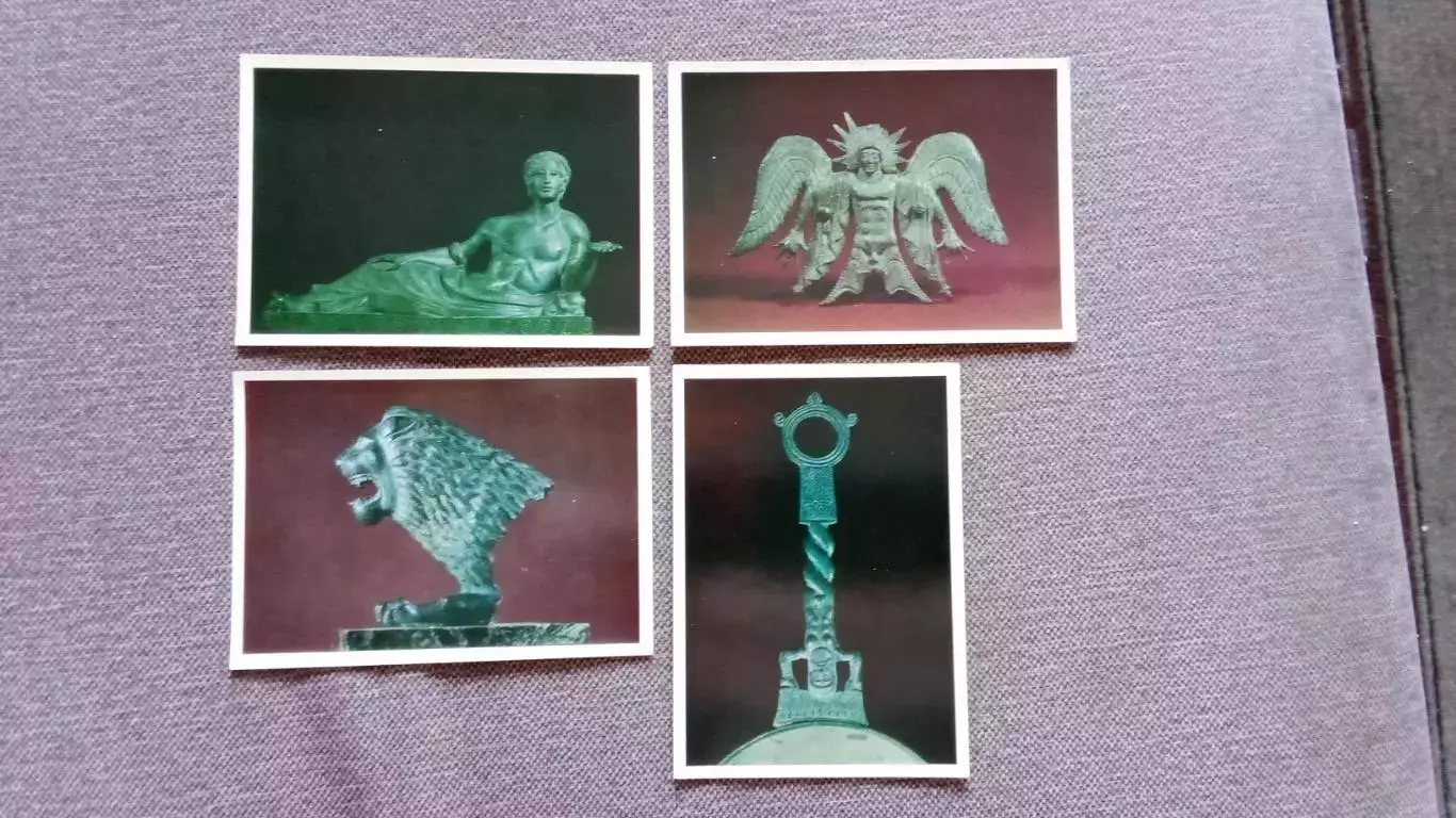 Этрусское искусство в собрании Эрмитажа 1973 г. полный набор - 16 открыток 2