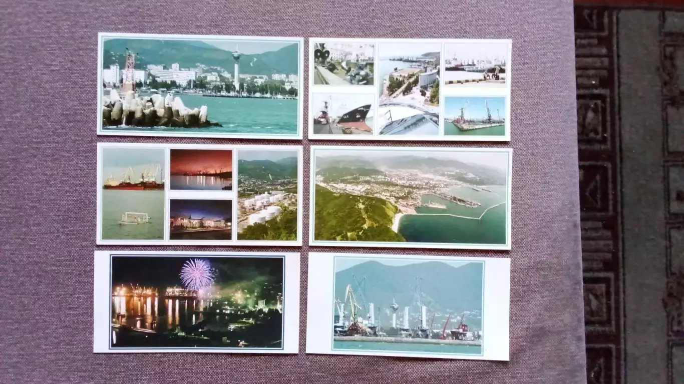 Города России : Туапсе 2006 г. полный набор - 24 открытки (чистые) Кавказ 2