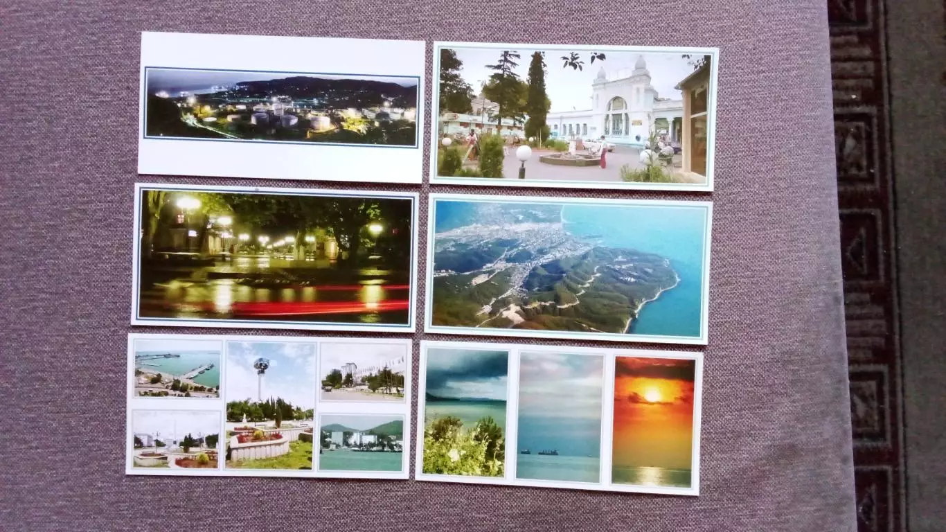 Города России : Туапсе 2006 г. полный набор - 24 открытки (чистые) Кавказ 4