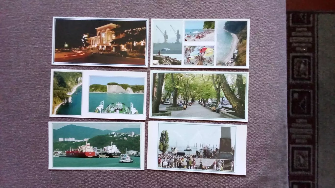 Города России : Туапсе 2006 г. полный набор - 24 открытки (чистые) Кавказ 5