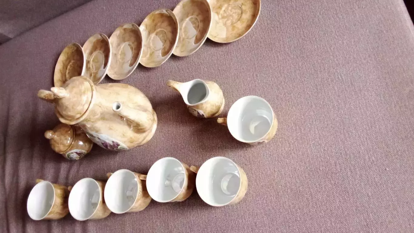 Чайный сервиз ( made in Poland ) 70 - е годы (полный комплект) 6