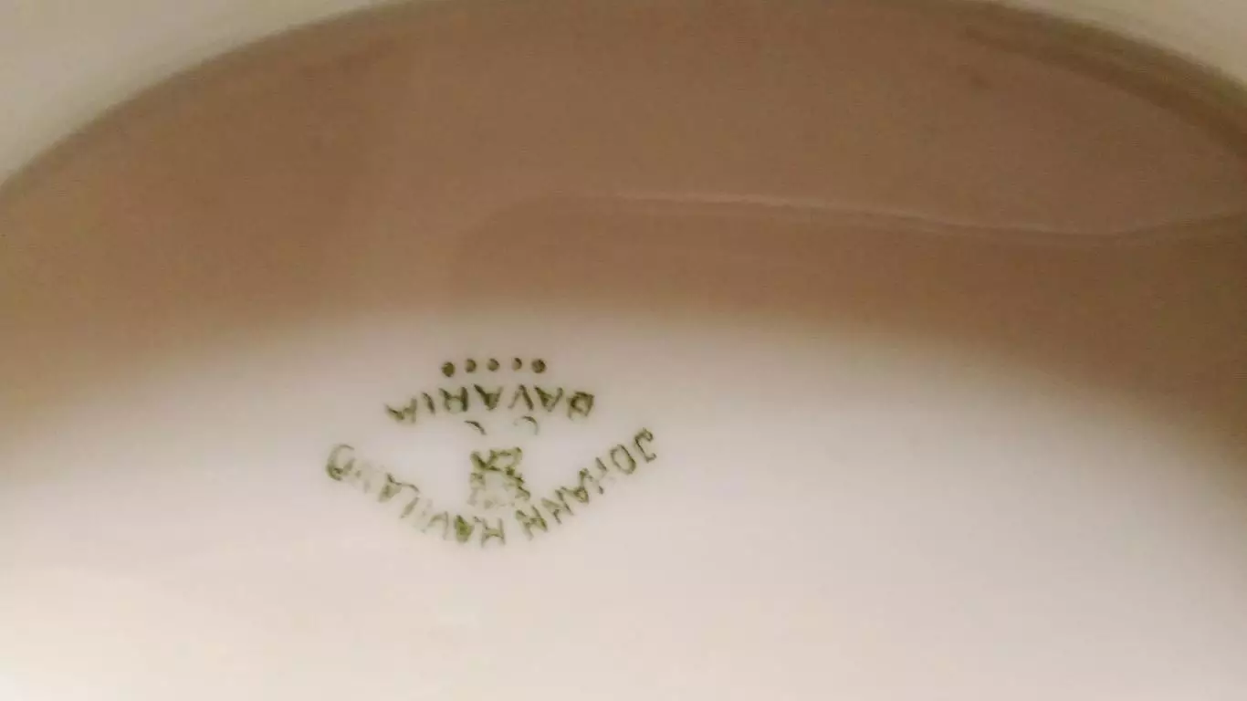 Соусник Johann Haviland Bavaria (Германия) фарфор 7