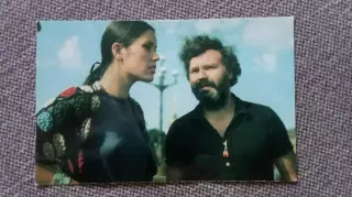 Актеры и актрисы кино и театра : Г. Фрондерберг и А. Лепениотис 1976 г. Артисты