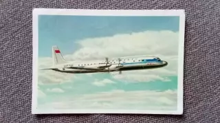 Самолет ИЛ - 18 (60 - е годы) Авиация Транспорт Аэрофлот