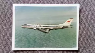 Самолет ТУ - 124 (60 - е годы) Авиация Транспорт (почтовая)