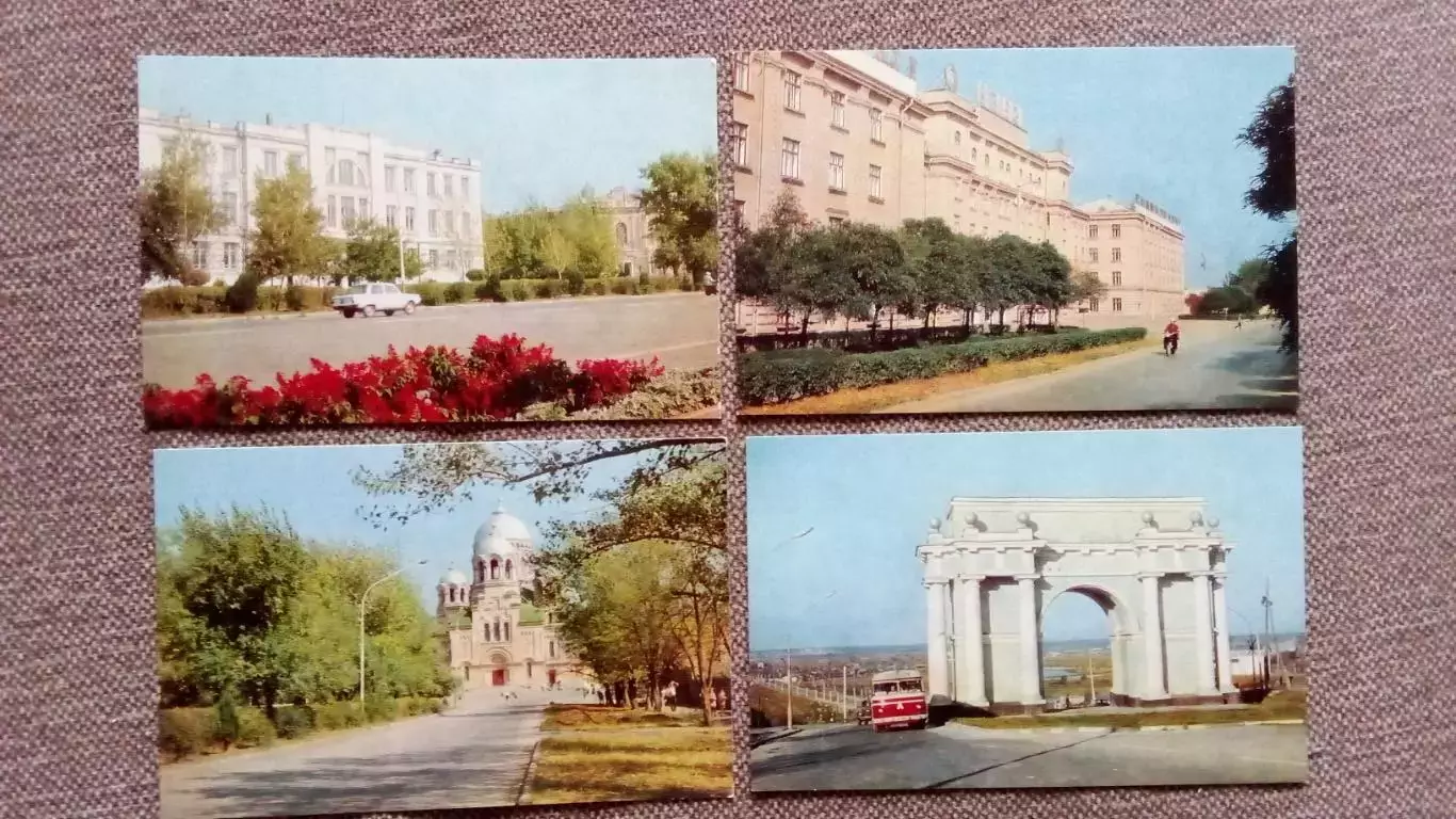 Города СССР : Новочеркасск (Ростовская область) 1977 г. полный набор 16 открыток 3