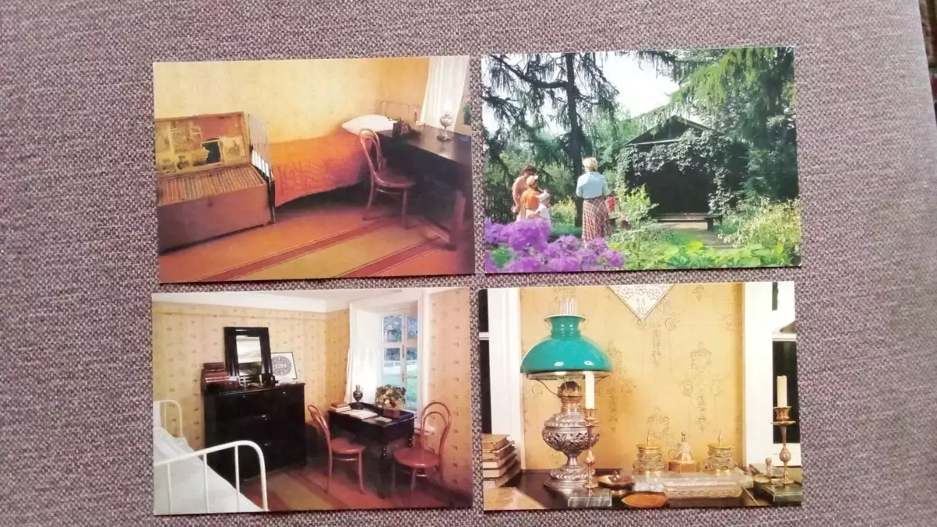 Города СССР : Ульяновск Дом-музей В.И. Ленина (Ленин) 1985 г. полный набор 3