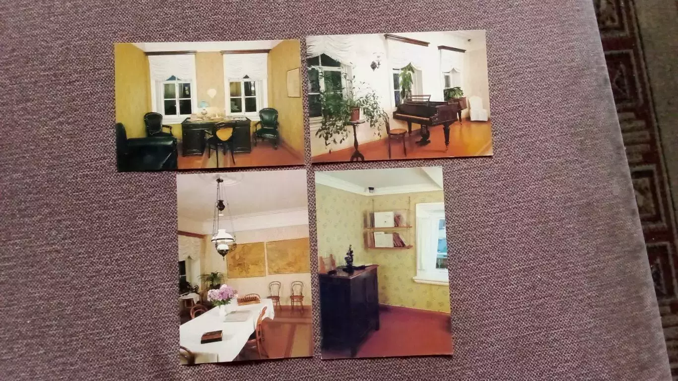 Города СССР : Ульяновск Дом-музей В.И. Ленина (Ленин) 1985 г. полный набор 4