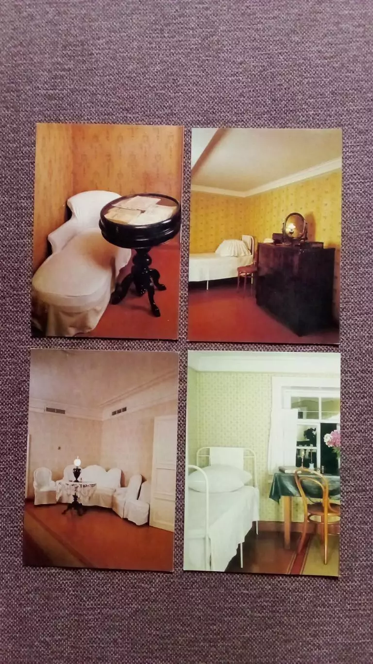 Города СССР : Ульяновск Дом-музей В.И. Ленина (Ленин) 1985 г. полный набор 5