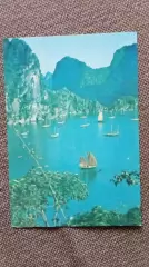 Вьетнам (Vietnam) - Бухта Халонг 80 - е годы (Лодка Катер Транспорт)
