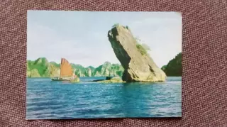 Вьетнам (Vietnam) - СкалаЖаба80 - е годы (Транспорт Лодка Джонка)