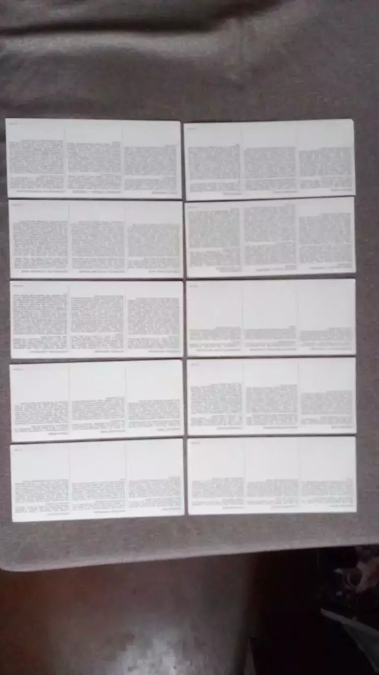 Чехословакия : Рецепты блюд . Полный набор - 21 крупноформатная открытка Кухня 7