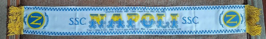 футбольный шарф Чемпионат Наполи Италия 1990 год фотон 2