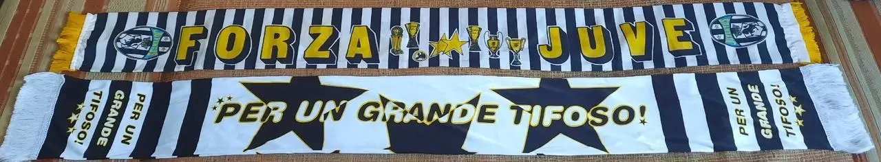 шарф футбольный ювентус