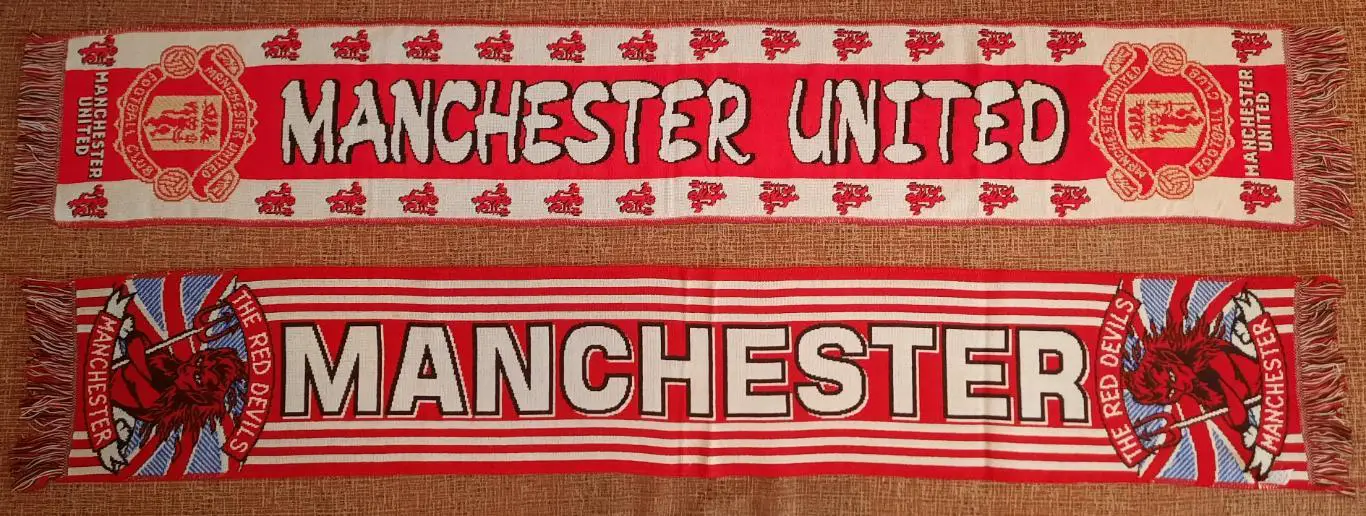 футбольный шарф манчестер юнайтед