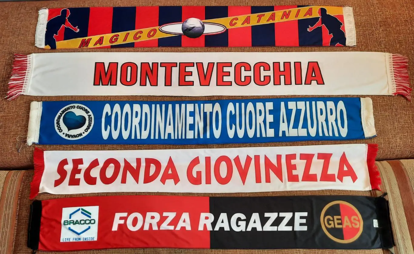 футбольный шарф клубы италии