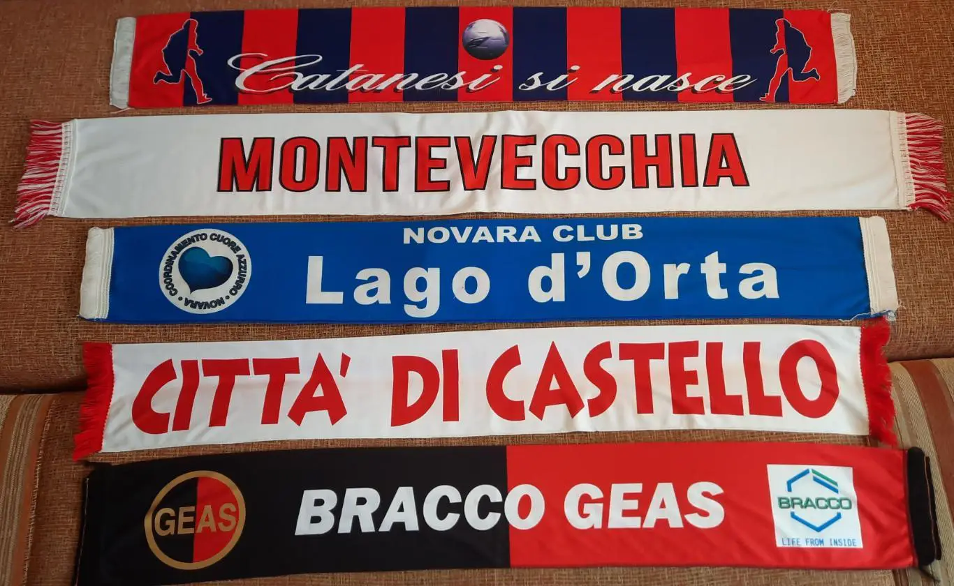 футбольный шарф клубы италии 1