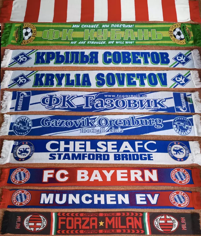 шарфы футбольные хоккейные цены в описание 1