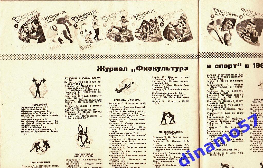 ЖурналФизкультура и Спорт№ 12 1961 г. 2