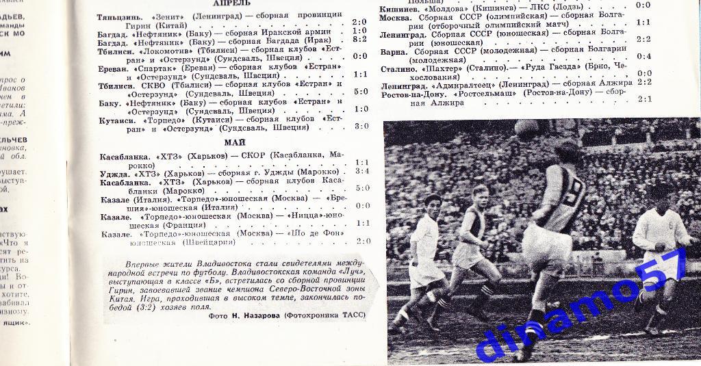 Журнал Спортивные игры№ 8 1959 6