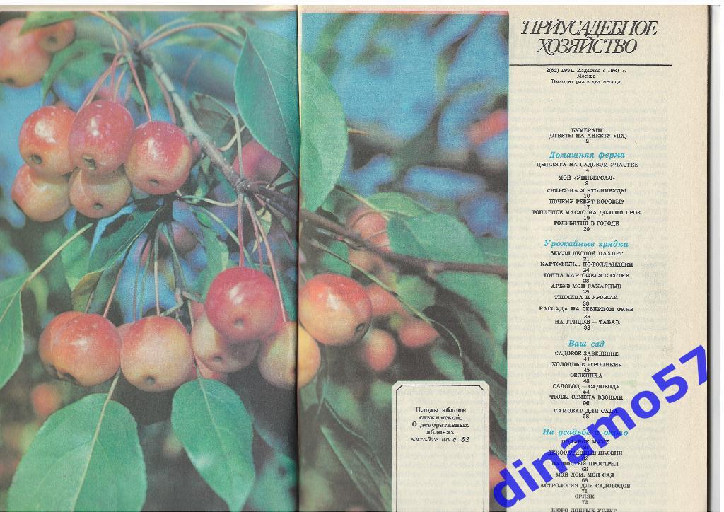 Журнал - Приусадебное хозяйство 1991-2 1