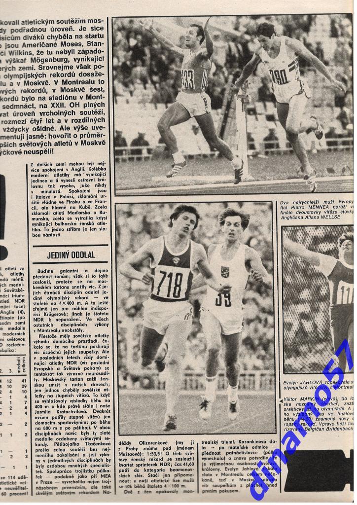 Журнал Cтадион № 35 за 1980 год 4