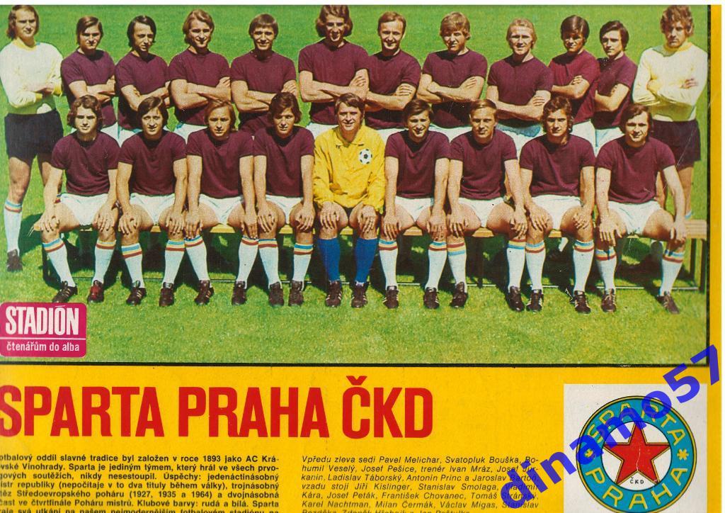 Журнал Cтадион № 36 за 1974 год 2