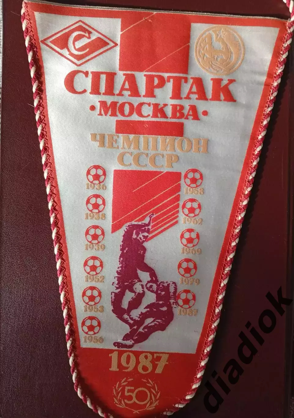 Спартак (Москва)- чемпион СССР 1987 г.