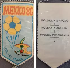 Мексика 1986 г.(Польша, Марокко,Англия,Португалия)