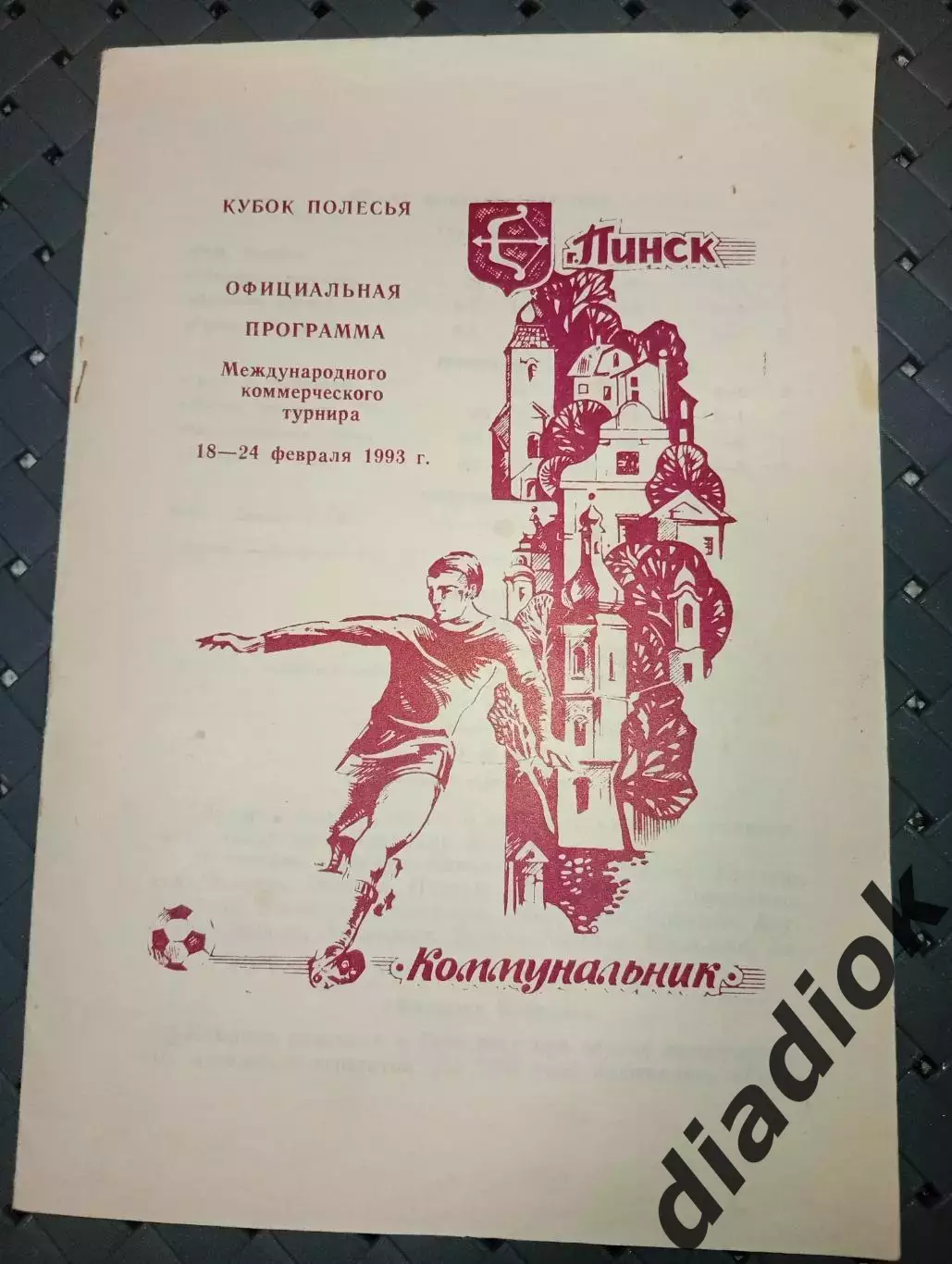 Кубок Полесья 18.02--24.02.1993 г