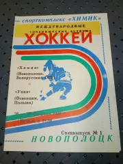 Химик (Новополоцк)-Уния(Освенцим,Польша)26-27.02.1991 г.
