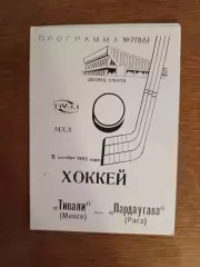 Тивали-(Минск)-Пардаугава(Рига) 5.10.1993 г.