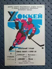 Торпедо (Ярославль)- Динамо (Минск) 4.04.1992г.