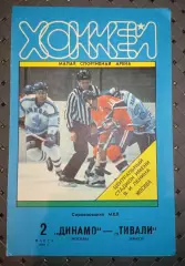 Динамо (Москва)-Динамо (Минск) 2.03.1995г.
