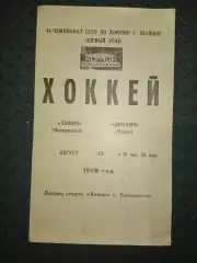 Химик (Воскресенск)-Динамо (Минск) 31.08.1989г