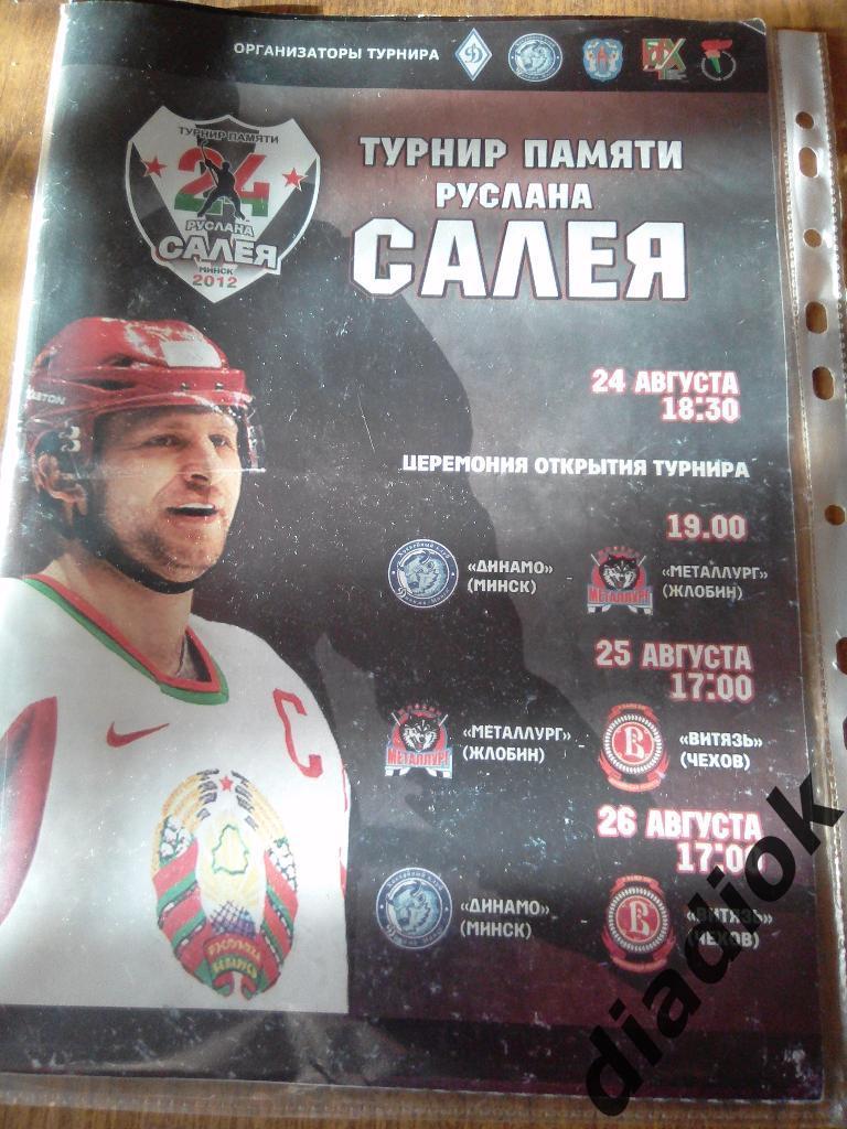 Турнир Руслана Салея 2012(Витязь Чехов,Д Минск,Металлург Жлобин)